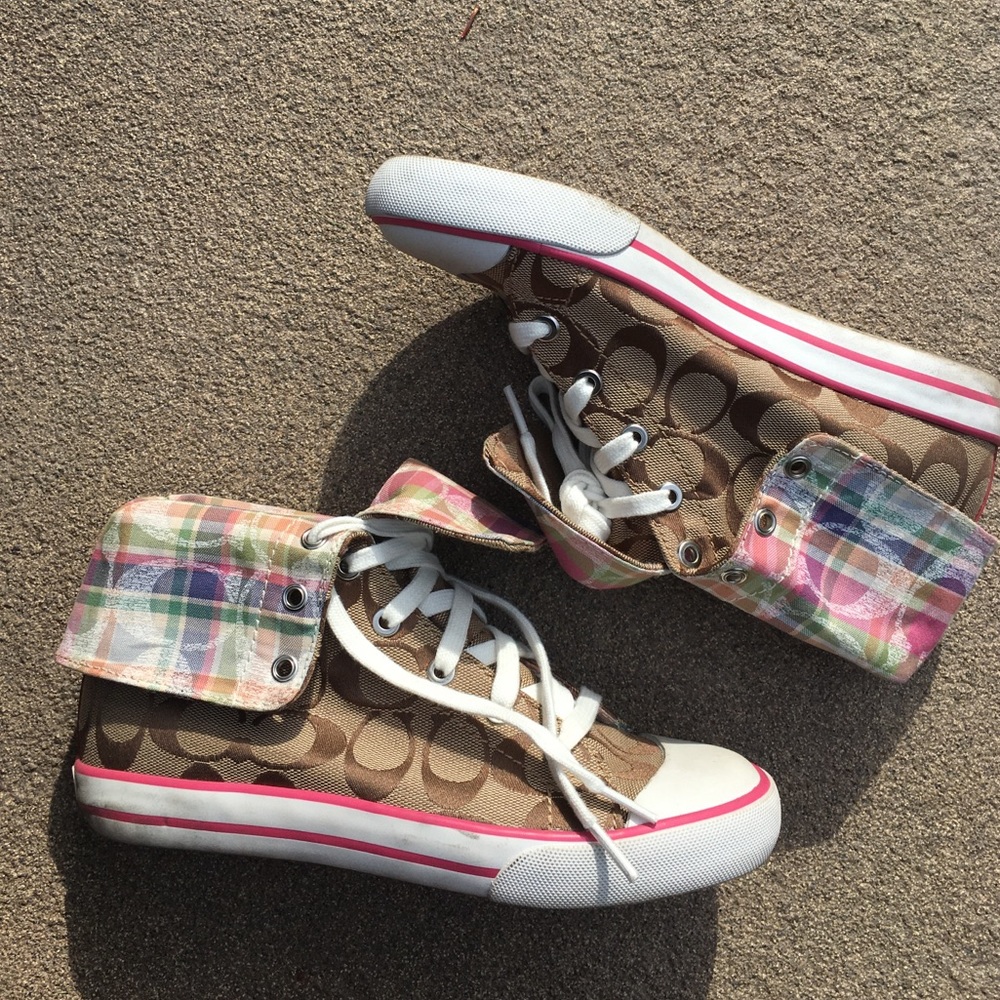 Coach Hi-Top sneakers size 6.5
